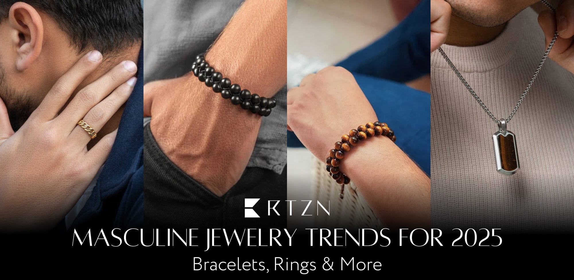 Masculine Jewelry Trends for 2026 - Bracelets, Rings & More