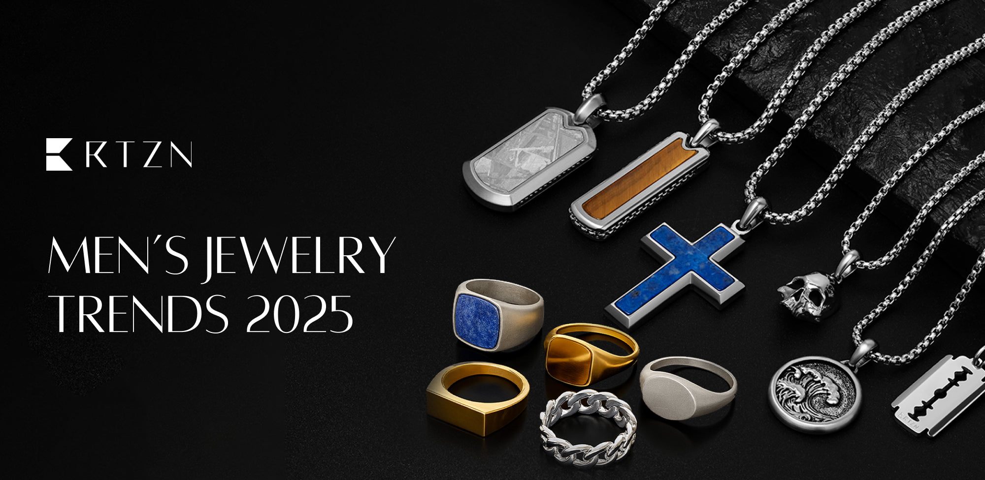Men’s Jewelry Trends 2025 - Bold Statements and Personalized Style