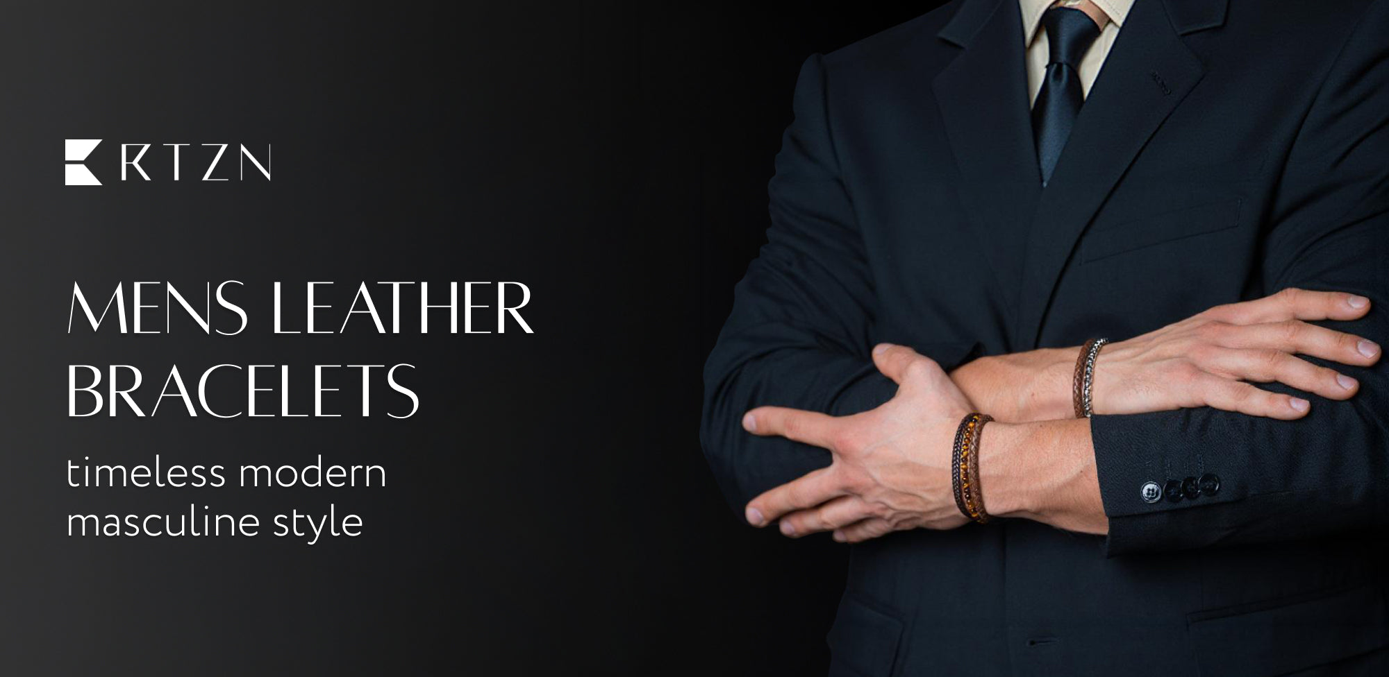 Men’s Leather Bracelets From Casual Looks to Refined Style