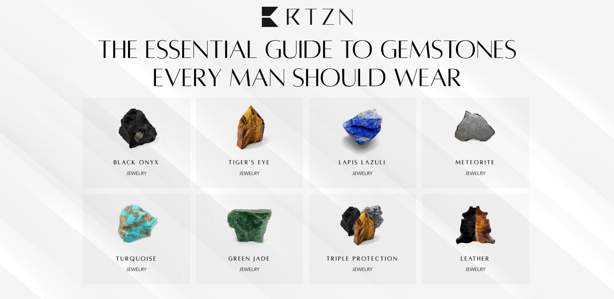 The Essential Guide to Gemstones Every Man Should Wear