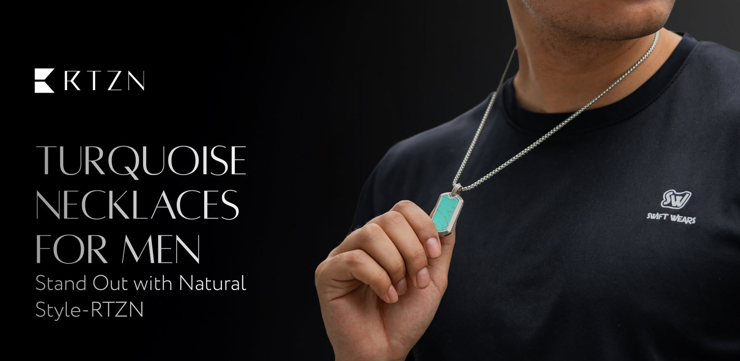 Turquoise Necklaces for Men | Stand Out with Natural Style