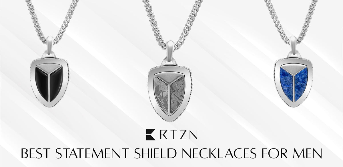 Best Statement Shield Necklaces for Men