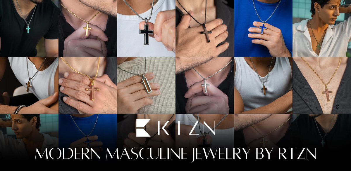 Modern Masculine Jewelry by RTZN