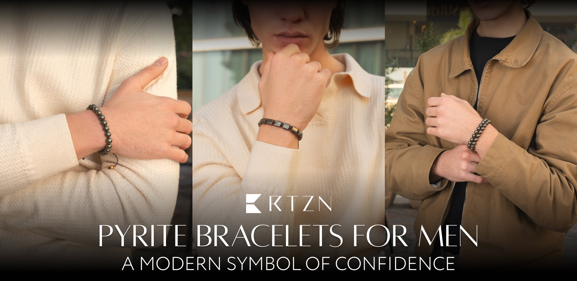 Pyrite Bracelets for Men - A Modern Symbol of Confidence