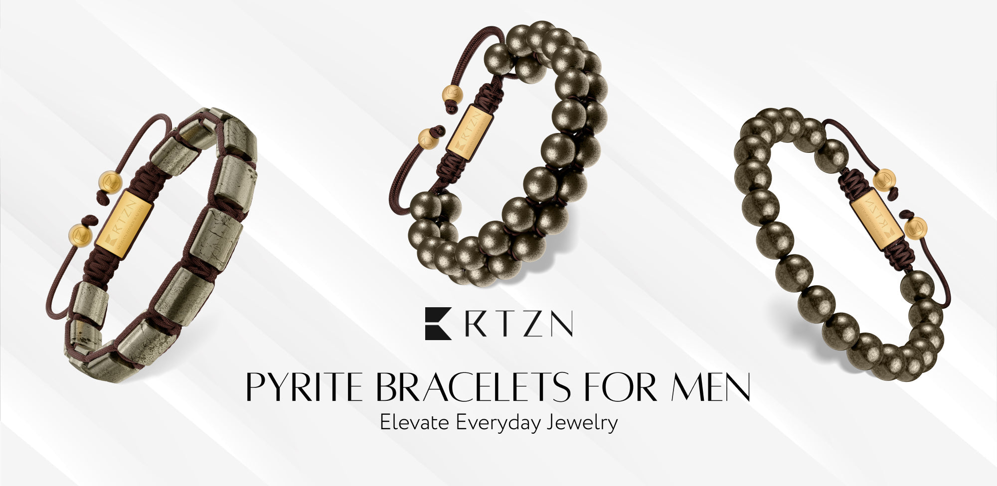 How Pyrite Bracelets for Men Elevate Everyday Jewelry