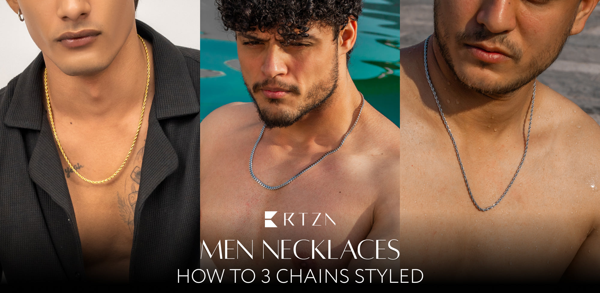 How to Layer Necklaces for Men - The Complete Guide