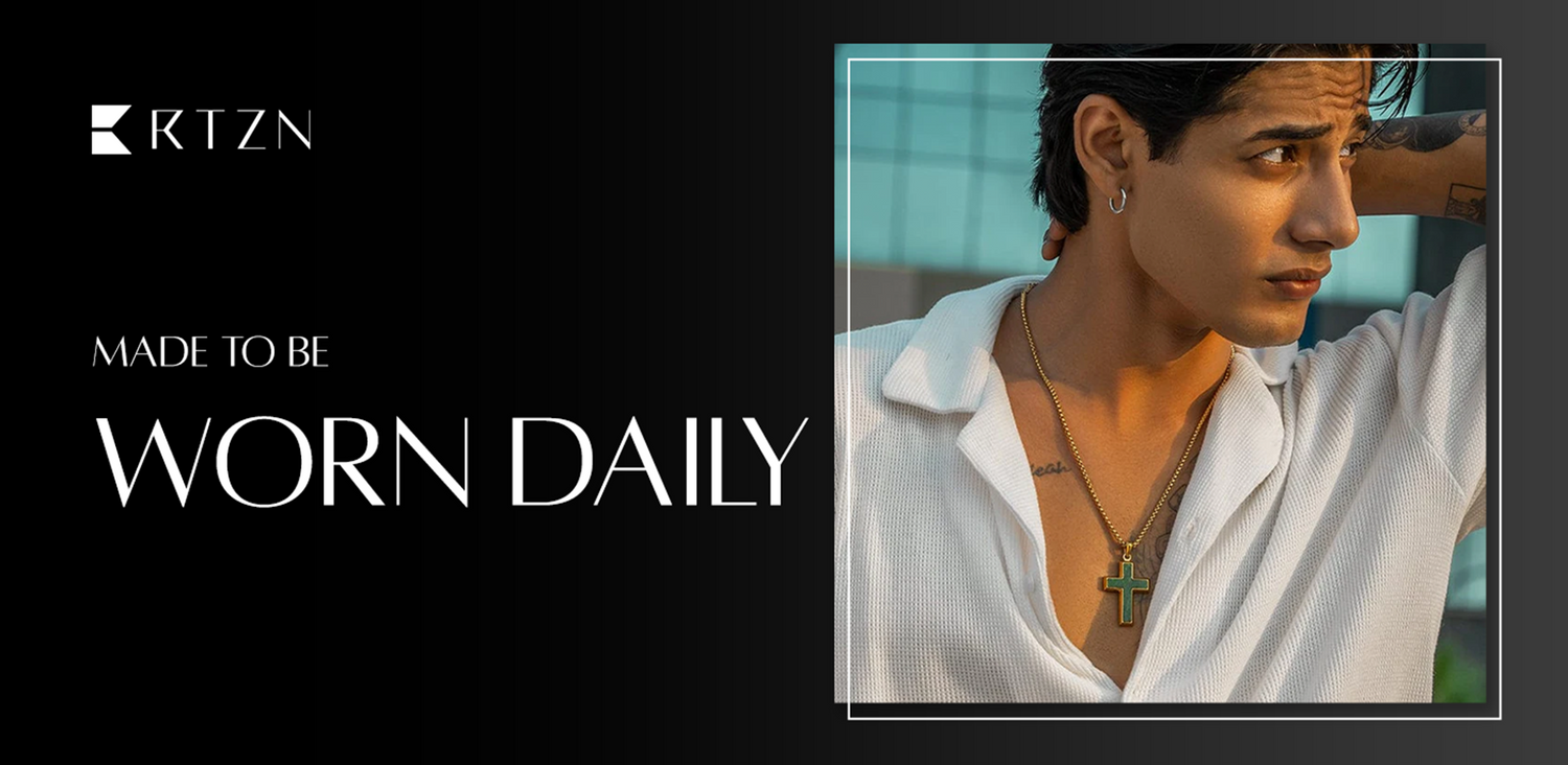 Elevate Your Look with RTZN Cross Pendant Necklaces