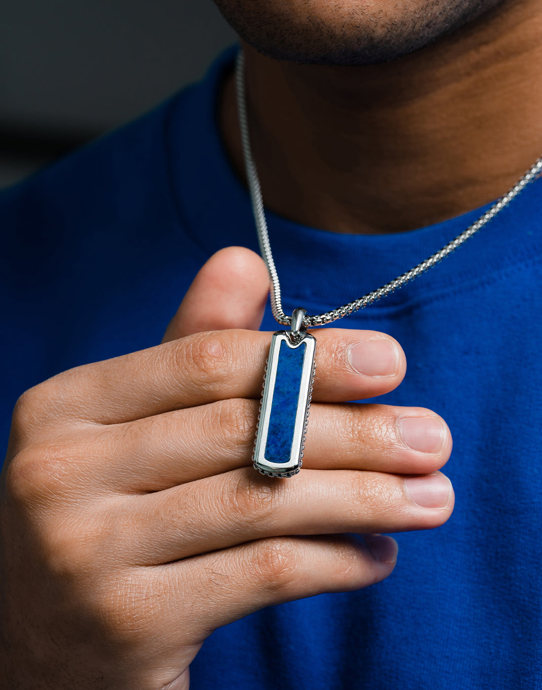 Lapis Lazuli Necklaces For Men