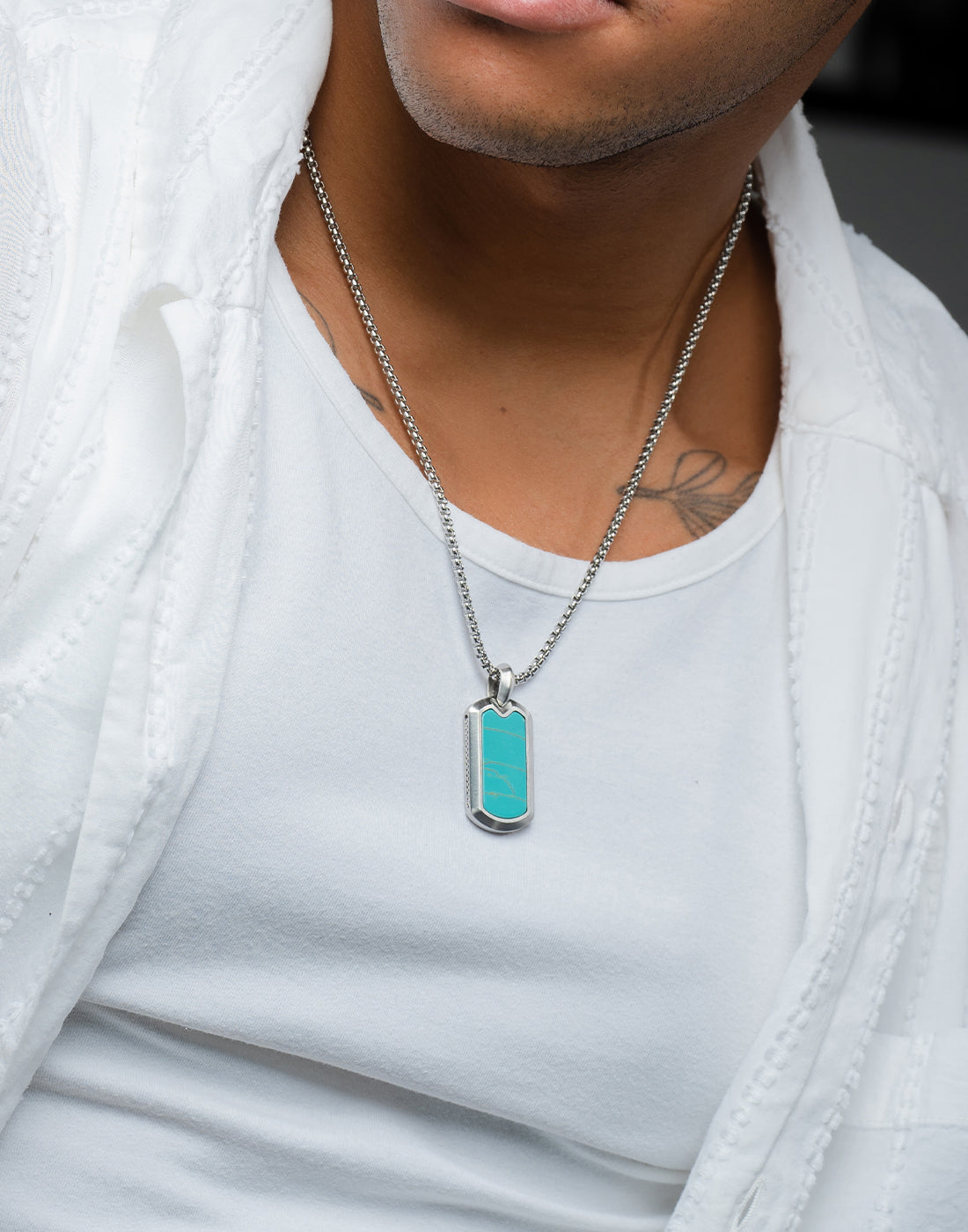 Mens Turquoise Necklaces