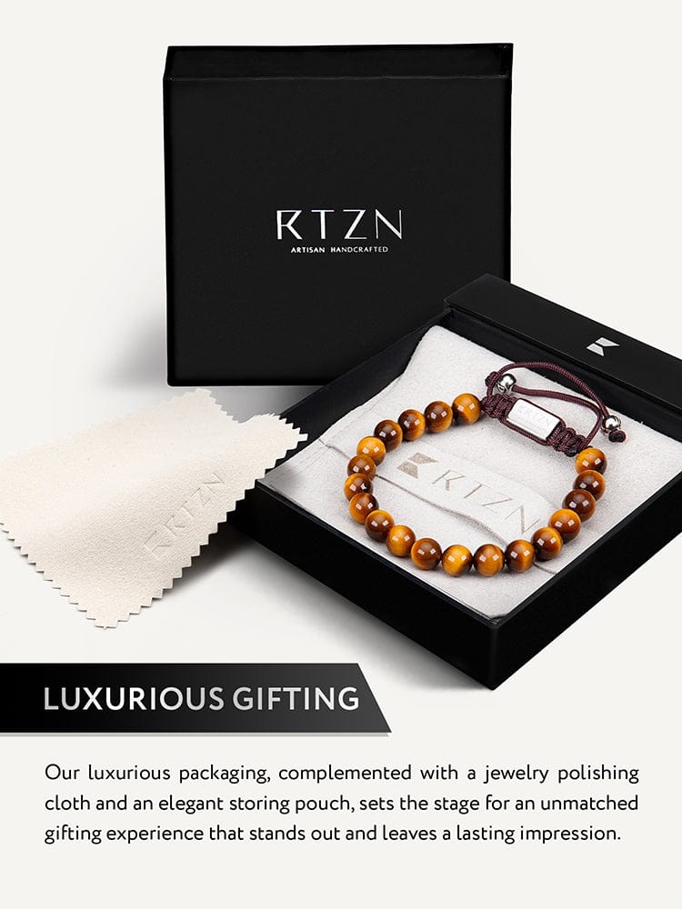 Tiger’s Eye Beaded Bracelet - Bali RTZN