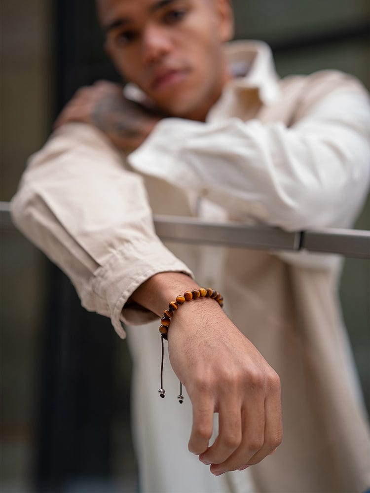 Tiger’s Eye Beaded Bracelet - Bali RTZN