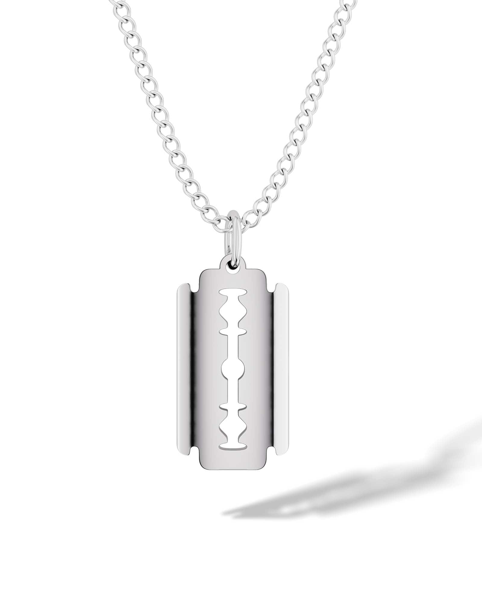 Razor Blade Pendant Necklace RTZN