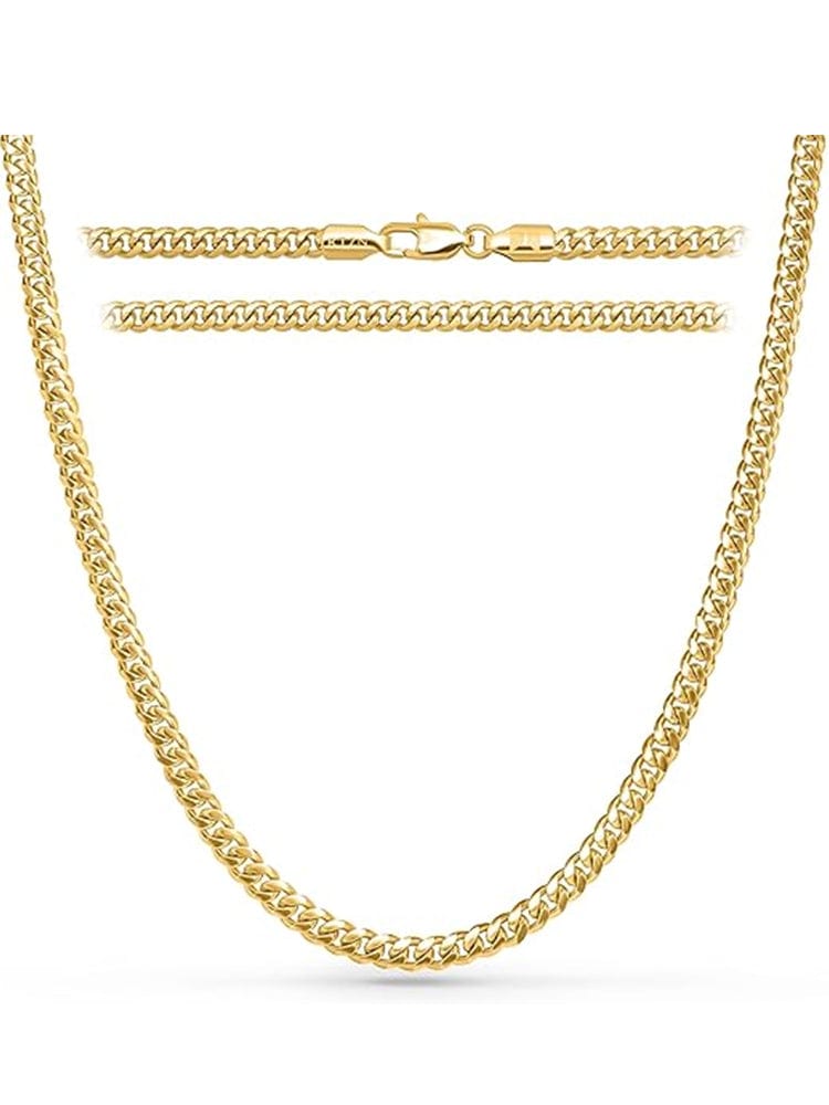 Gold Cuban Link Chain (5mm) RTZN