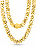 Gold Cuban Link Chain (8mm)
