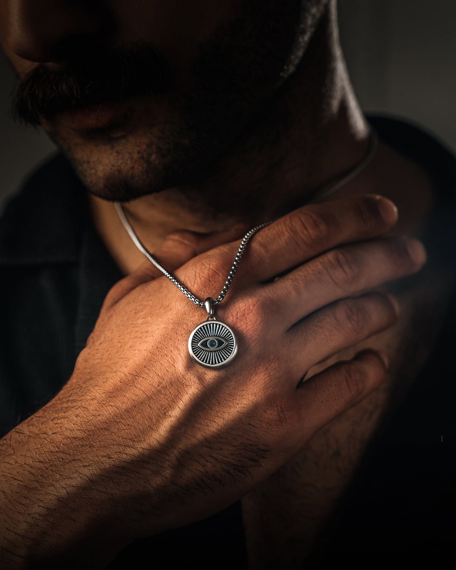 Evil Eye Pendant Necklace RTZN