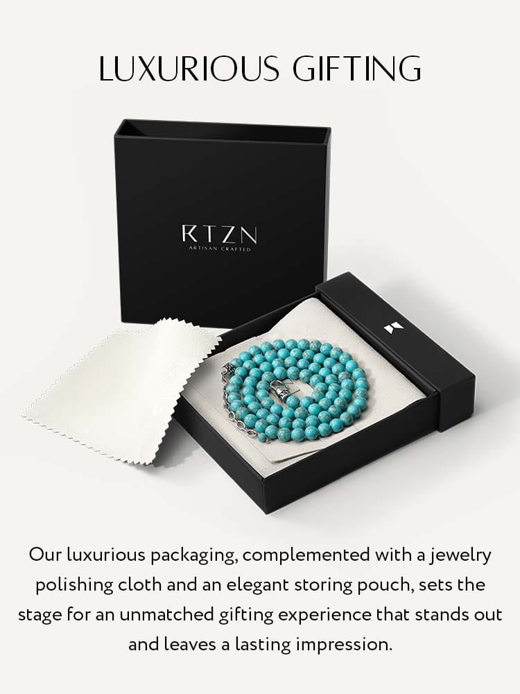 Turquoise Beaded Necklace RTZN