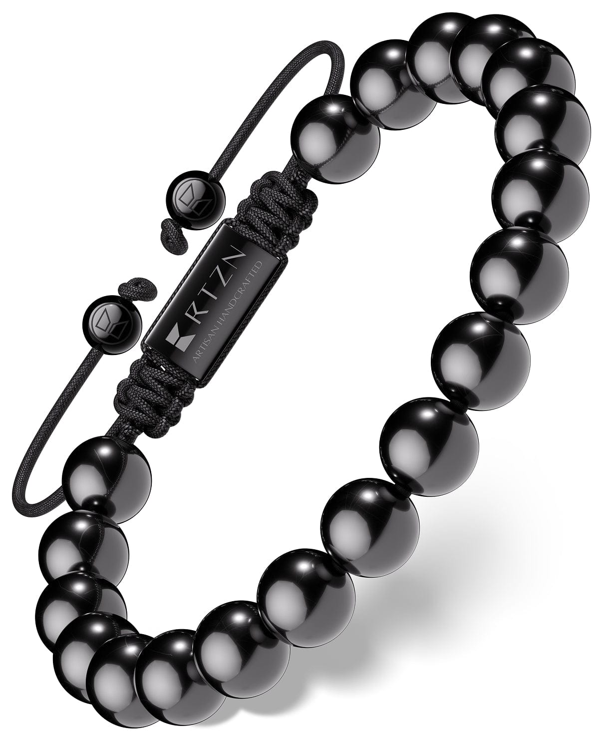 Black Tourmaline Beaded Bracelet - Bali