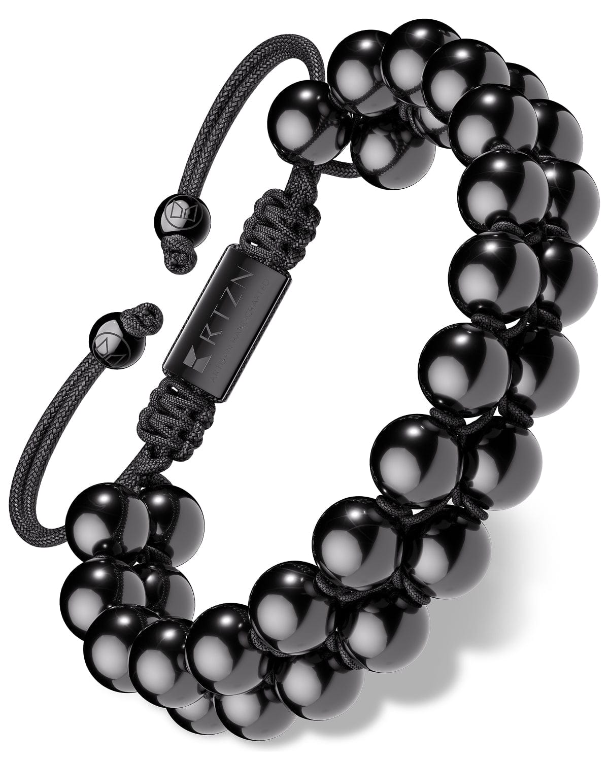 Black Tourmaline Bracelet | Men's Tourmaline Bracelet