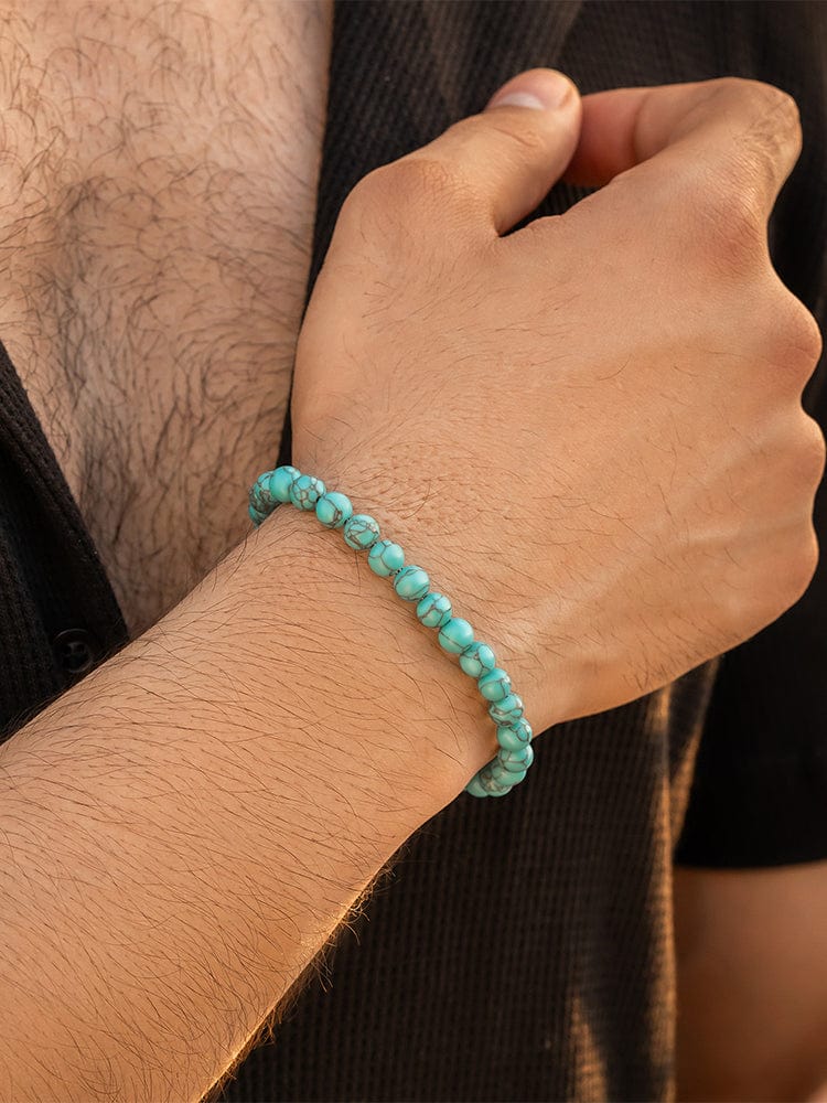 Turquoise Beaded Bracelet - Bali RTZN