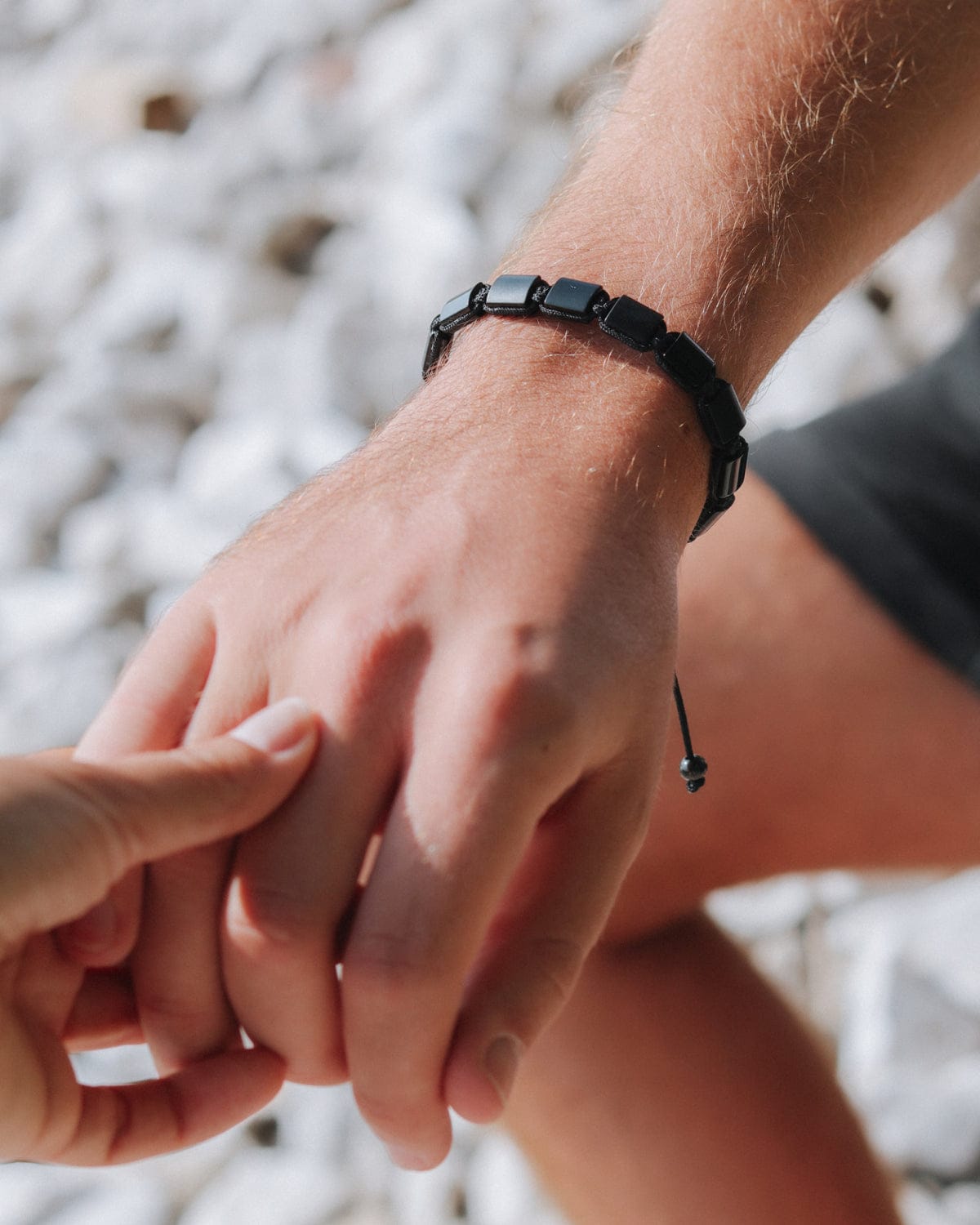 Black Obsidian Beaded Bracelet - Havana