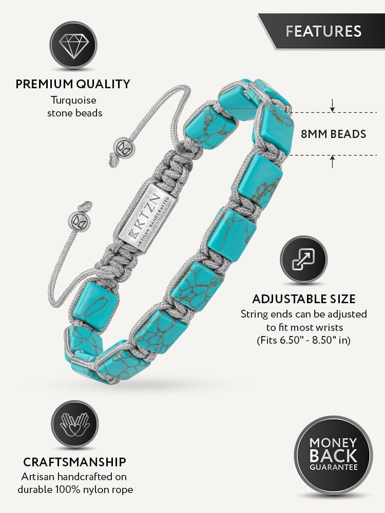Turquoise Beaded Bracelet - Havana RTZN