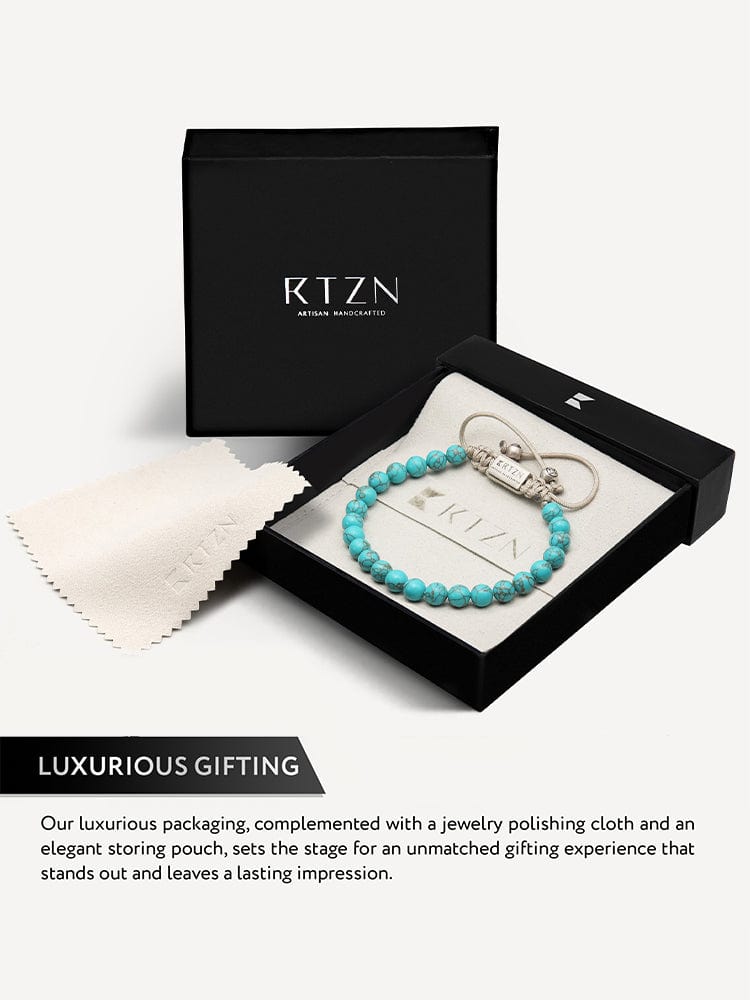 Turquoise Beaded Bracelet - Bali RTZN