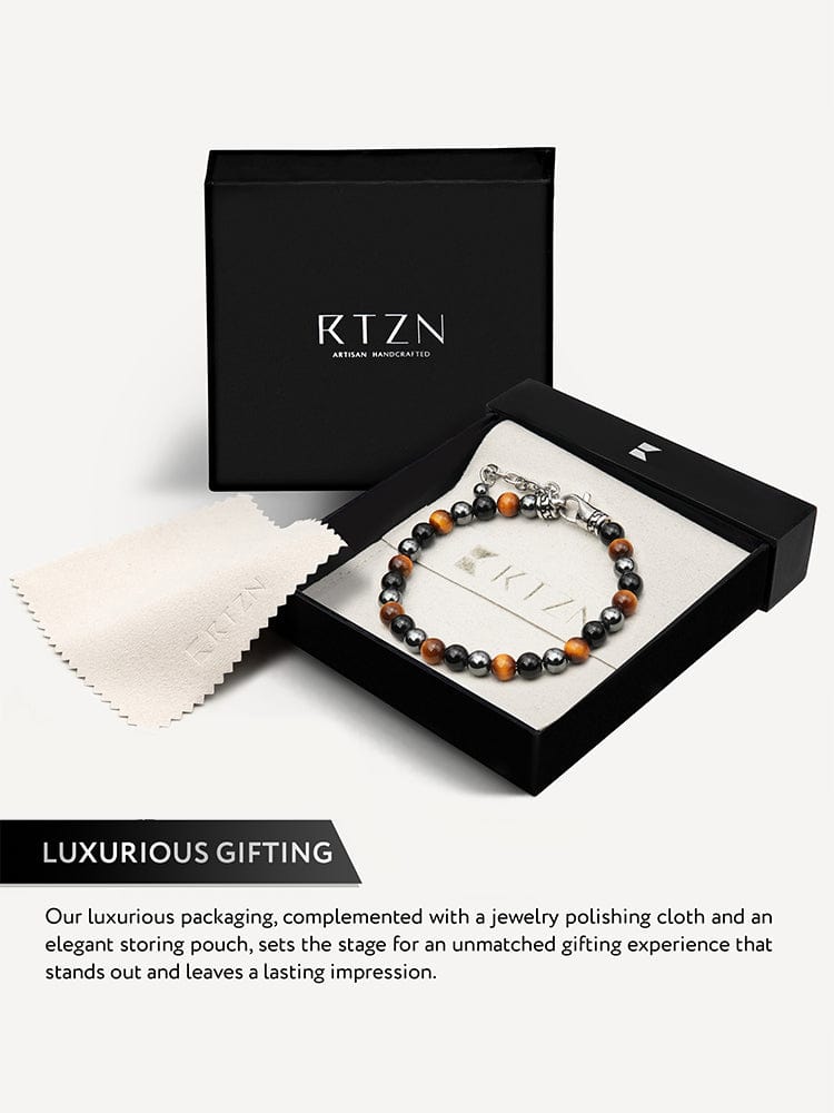 Triple Protection Beaded Bracelet - Chain Fit RTZN