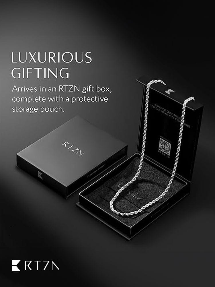 Silver Rope Chain (3mm) RTZN
