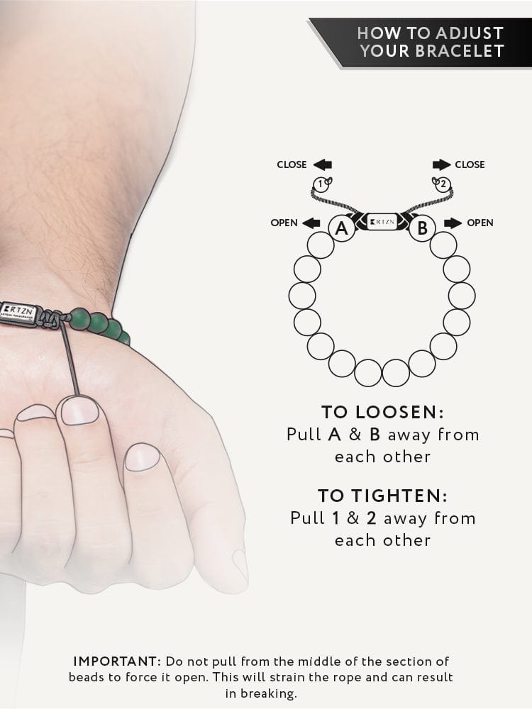 Jade Beaded Bracelet - Bali RTZN