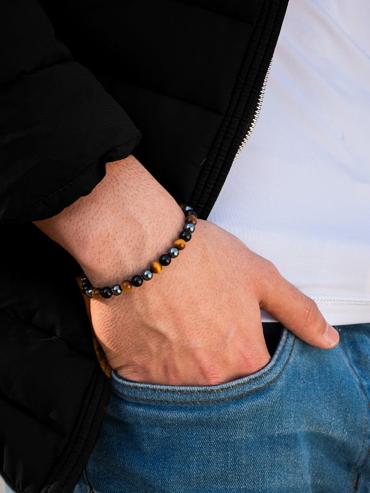 Triple Protection Beaded Bracelet - Chain Fit RTZN