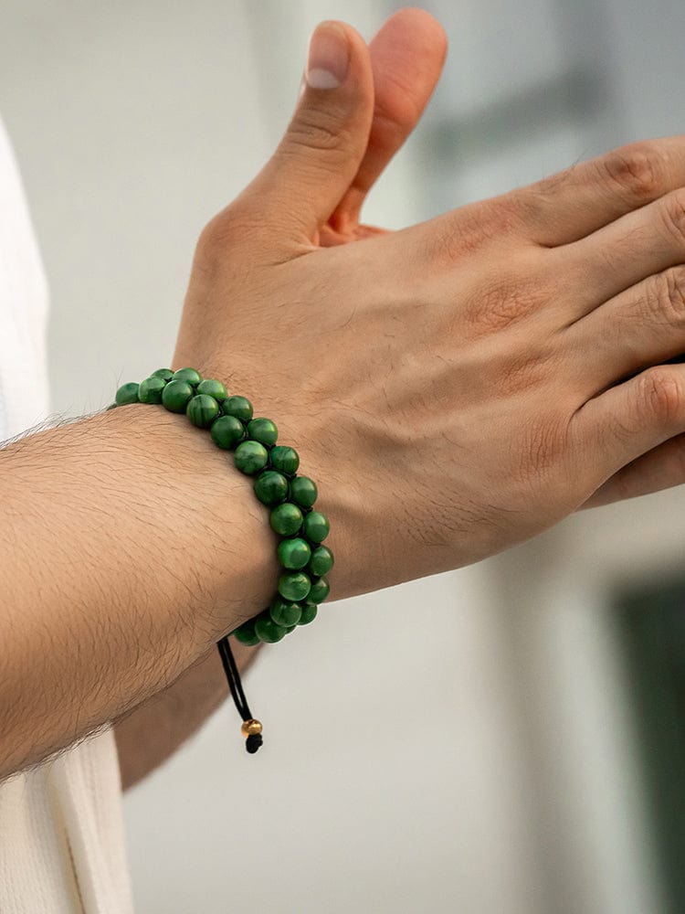 Jade Beaded Bracelet - Morocco RTZN