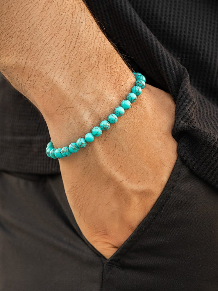 Turquoise Beaded Bracelet - Bali RTZN