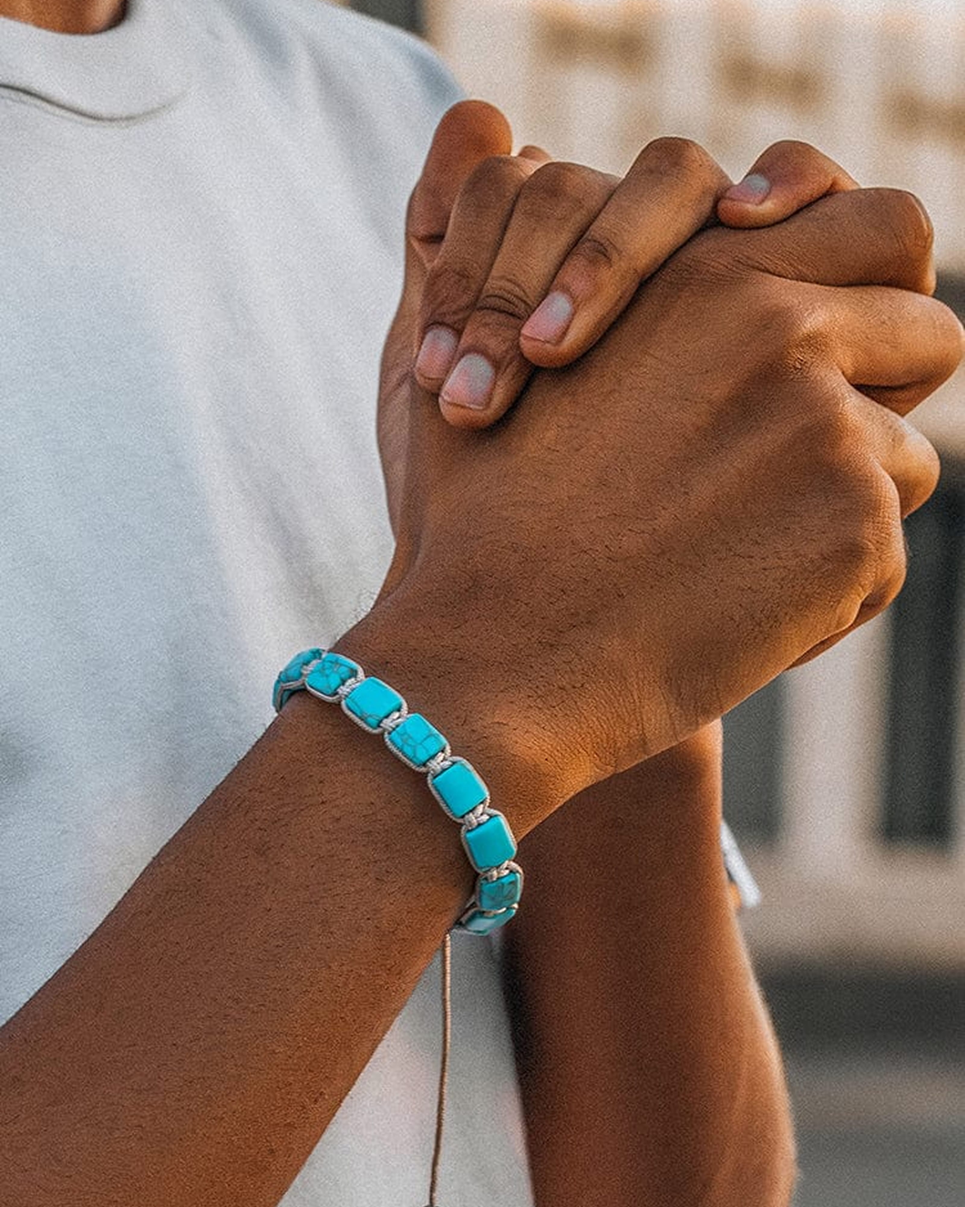 Turquoise Cross Stack