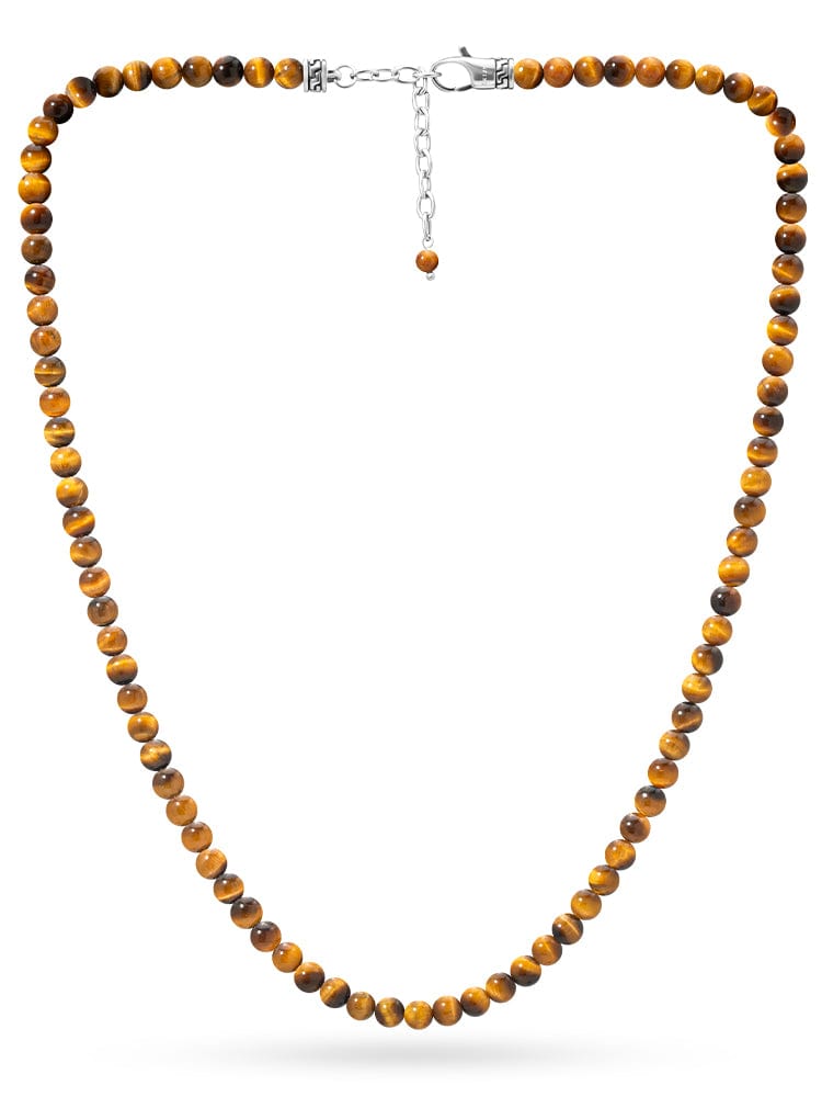 Tiger Eye Beaded Necklace RTZN