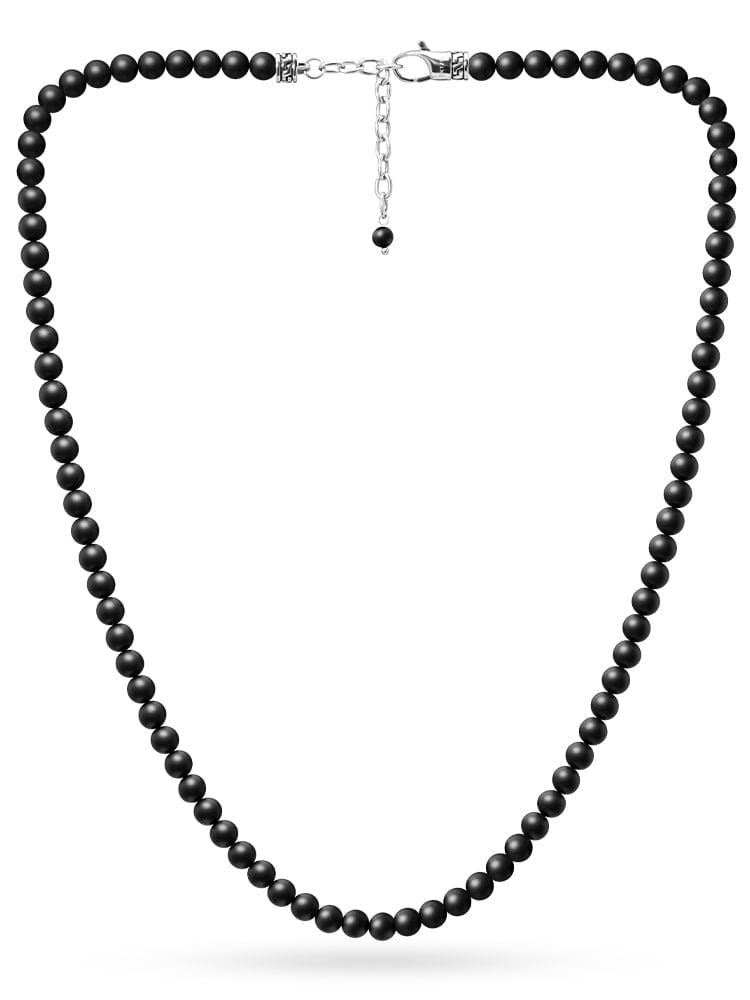 Black Onyx Beaded Necklace RTZN
