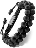 Black Onyx Beaded Bracelet - Morocco RTZN