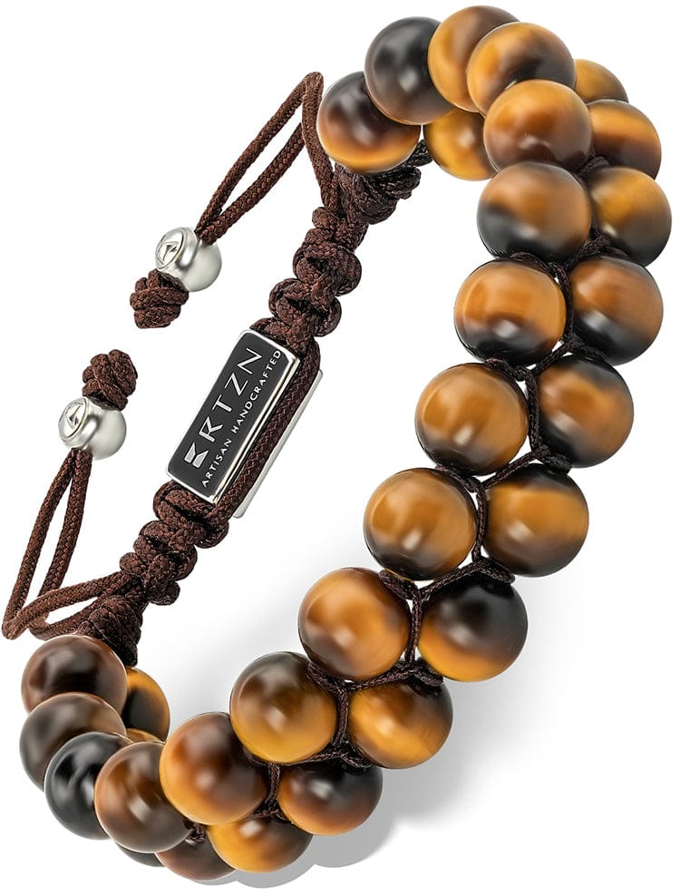 Men's Tiger’s Eye Beaded Bracelet - Morocco RTZN