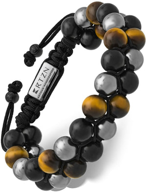 Pulsera de cuentas con triple protección - Marruecos