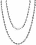 Silver Rope Chain (4mm) RTZN