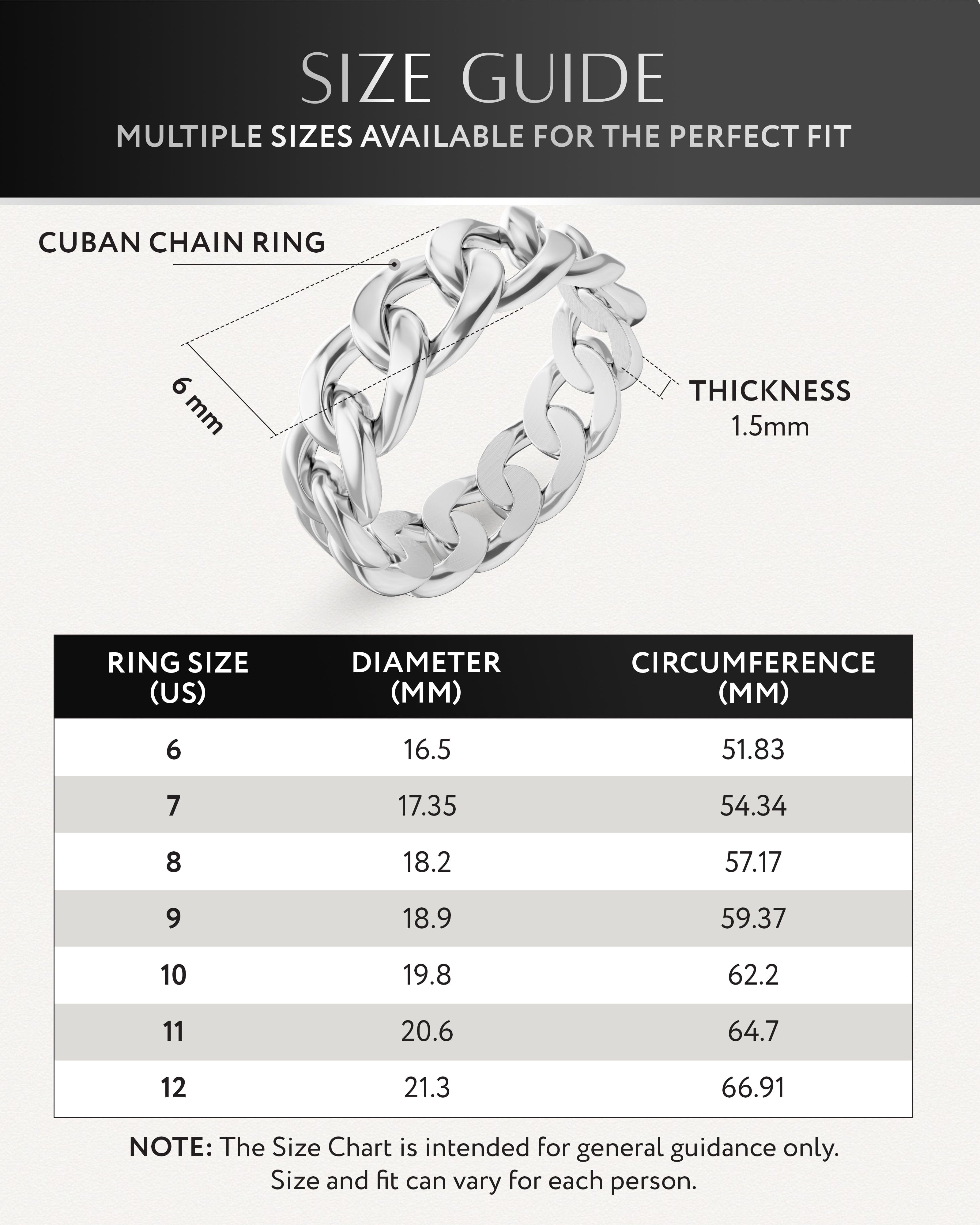 Cuban Link Ring (Silver) RTZN