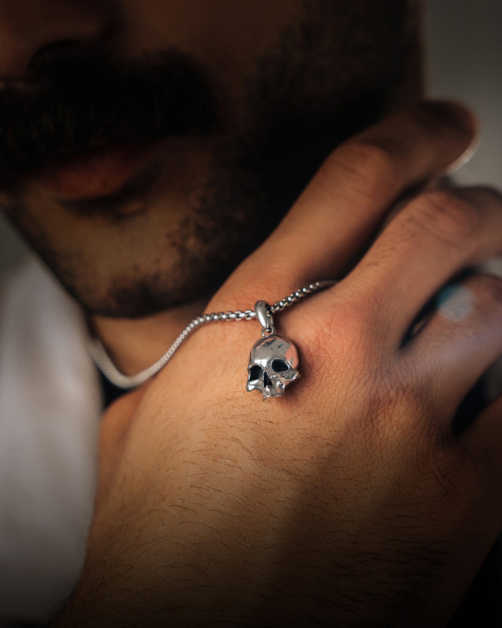 Skull Pendant Necklace RTZN