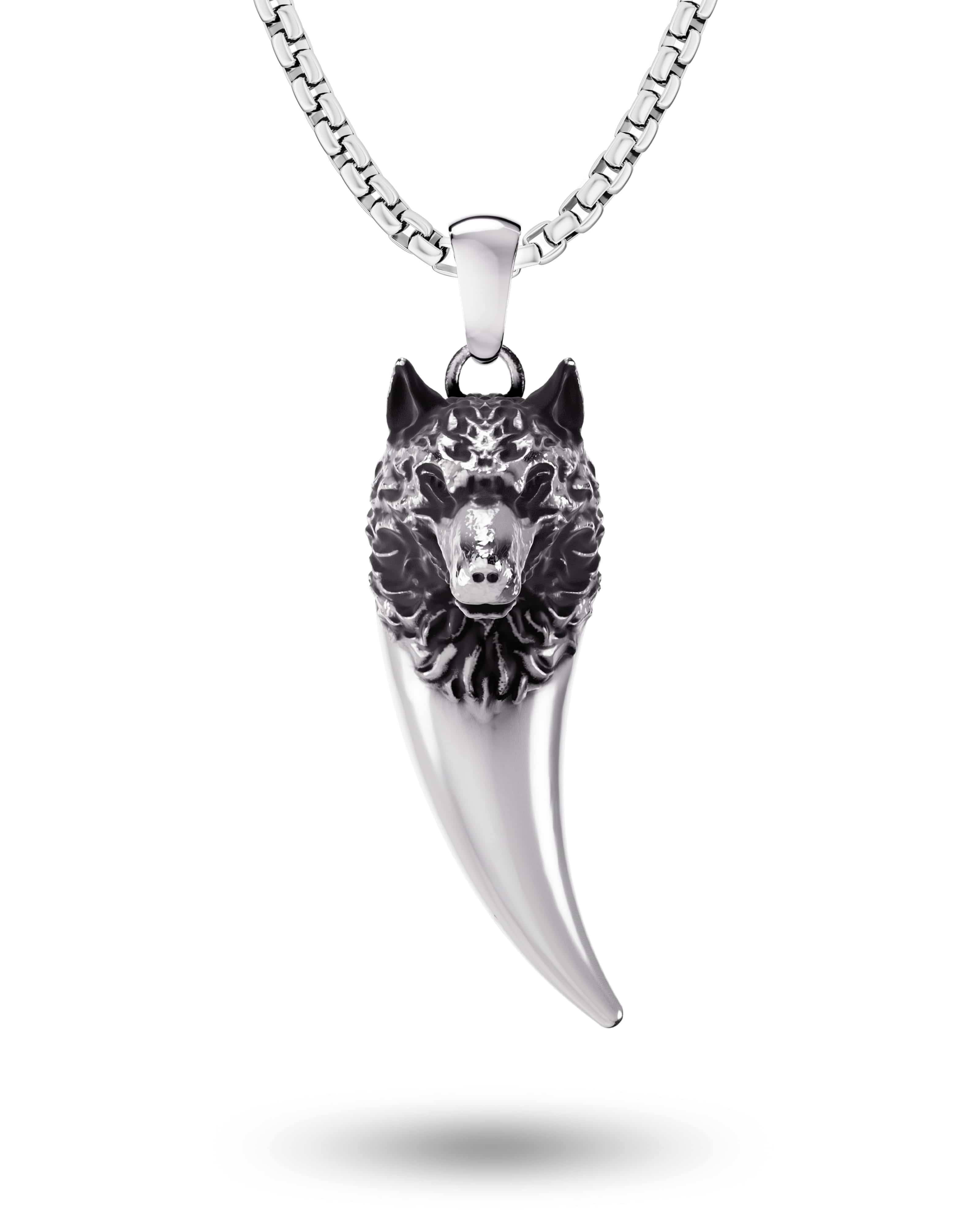 Wolf Fang Pendant (Silver)