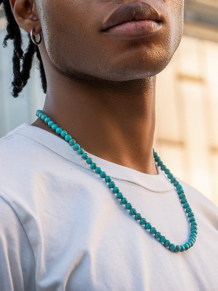 Turquoise Beaded Necklace RTZN