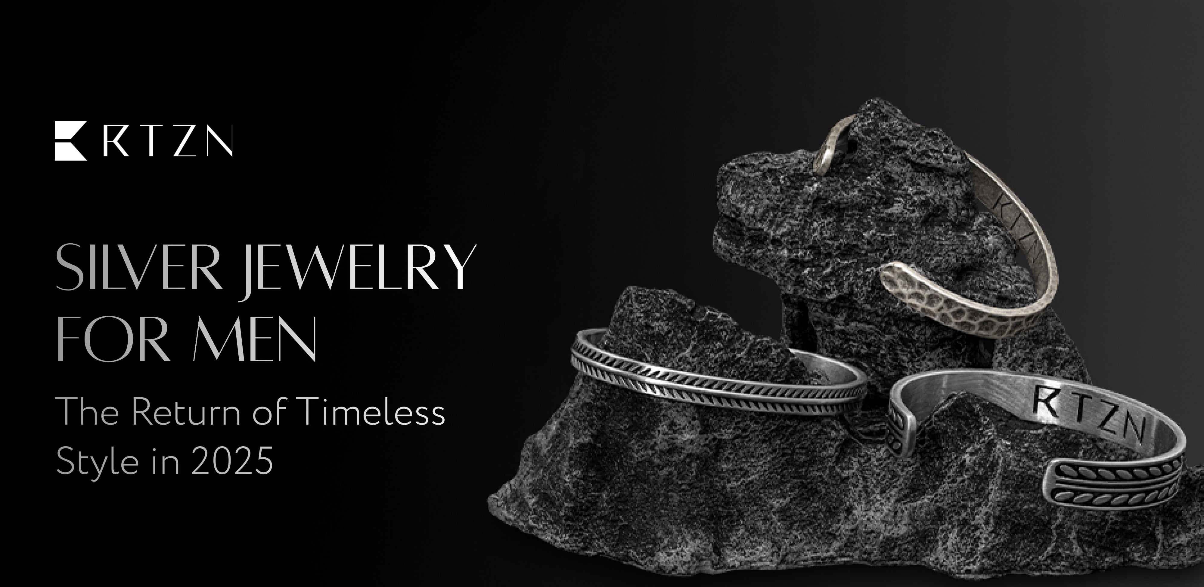 The Return of Silver Jewelry for Men in 2025