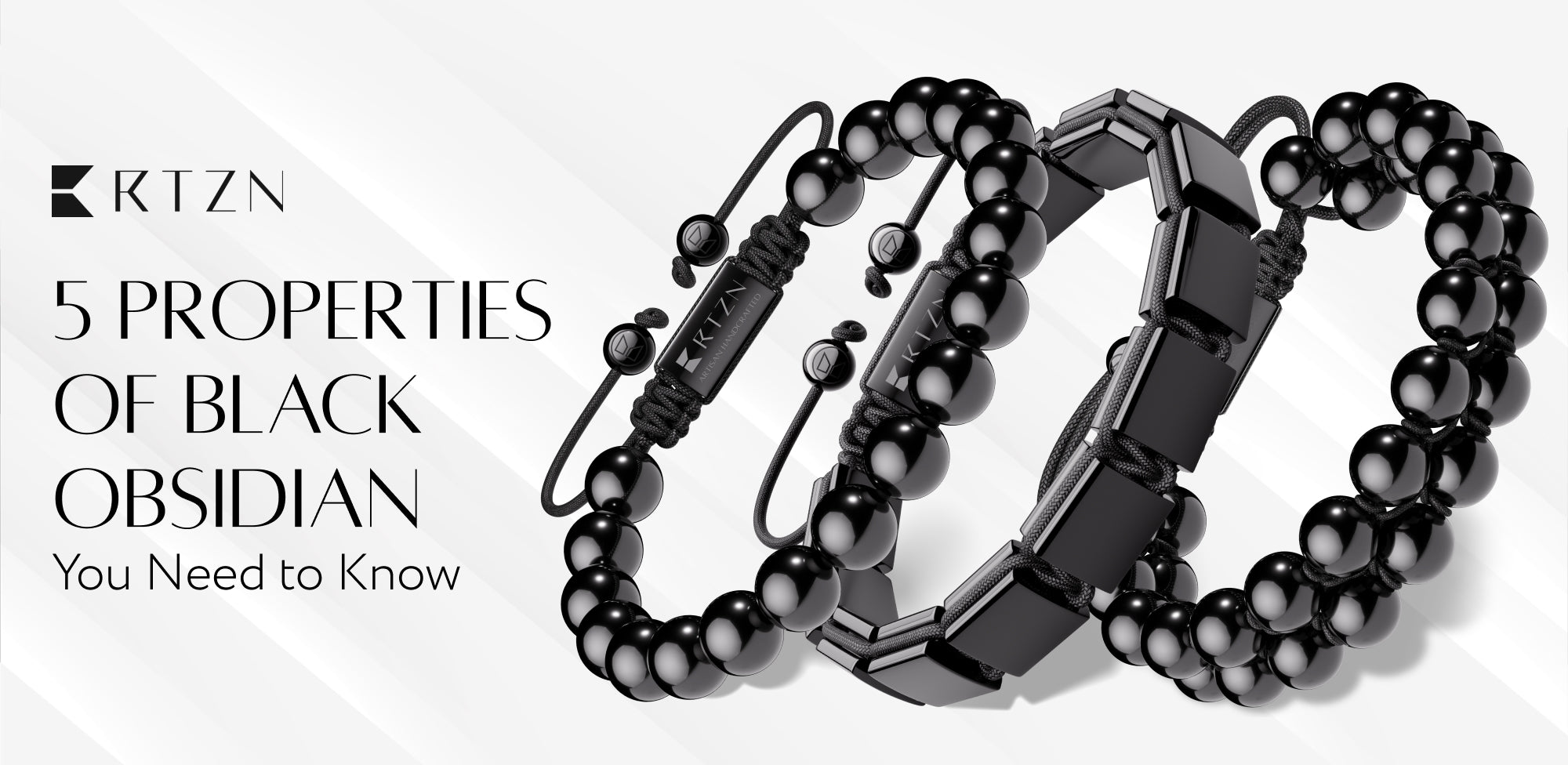 Why Black Obsidian Bracelets Matter in Modern Men’s Jewelry