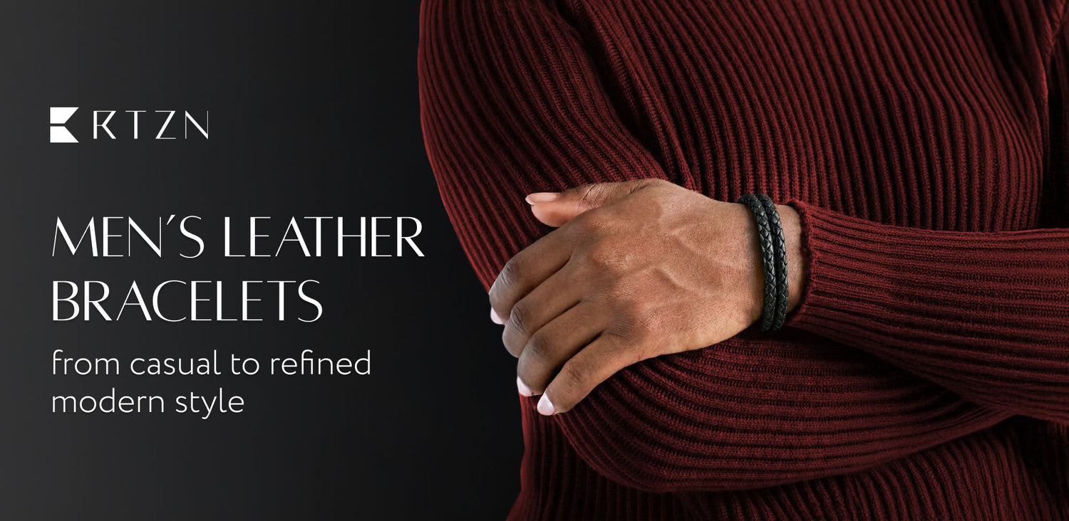 Why Men’s Leather Bracelets Never Go Out of Style