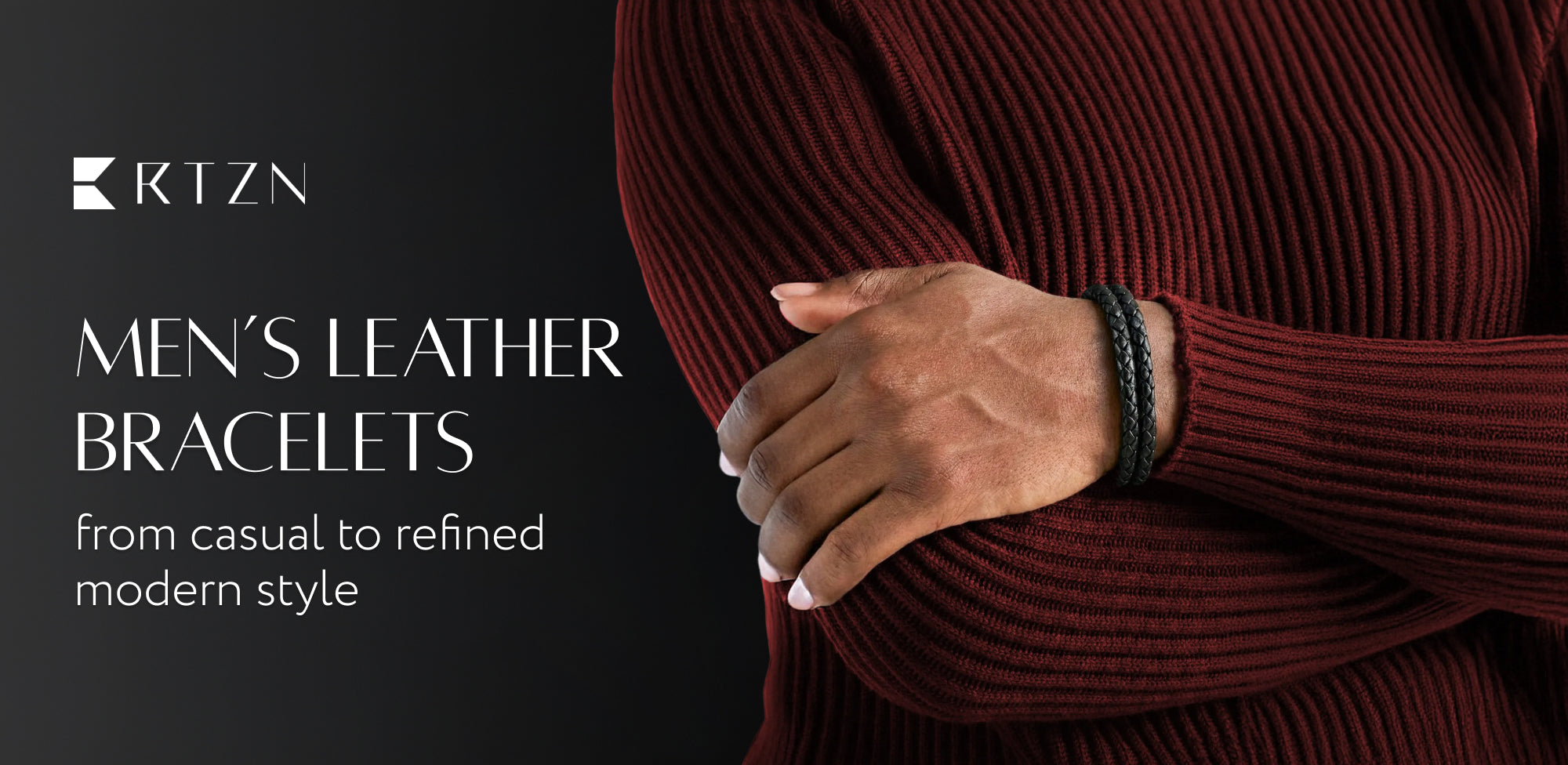 Why Men’s Leather Bracelets Never Go Out of Style