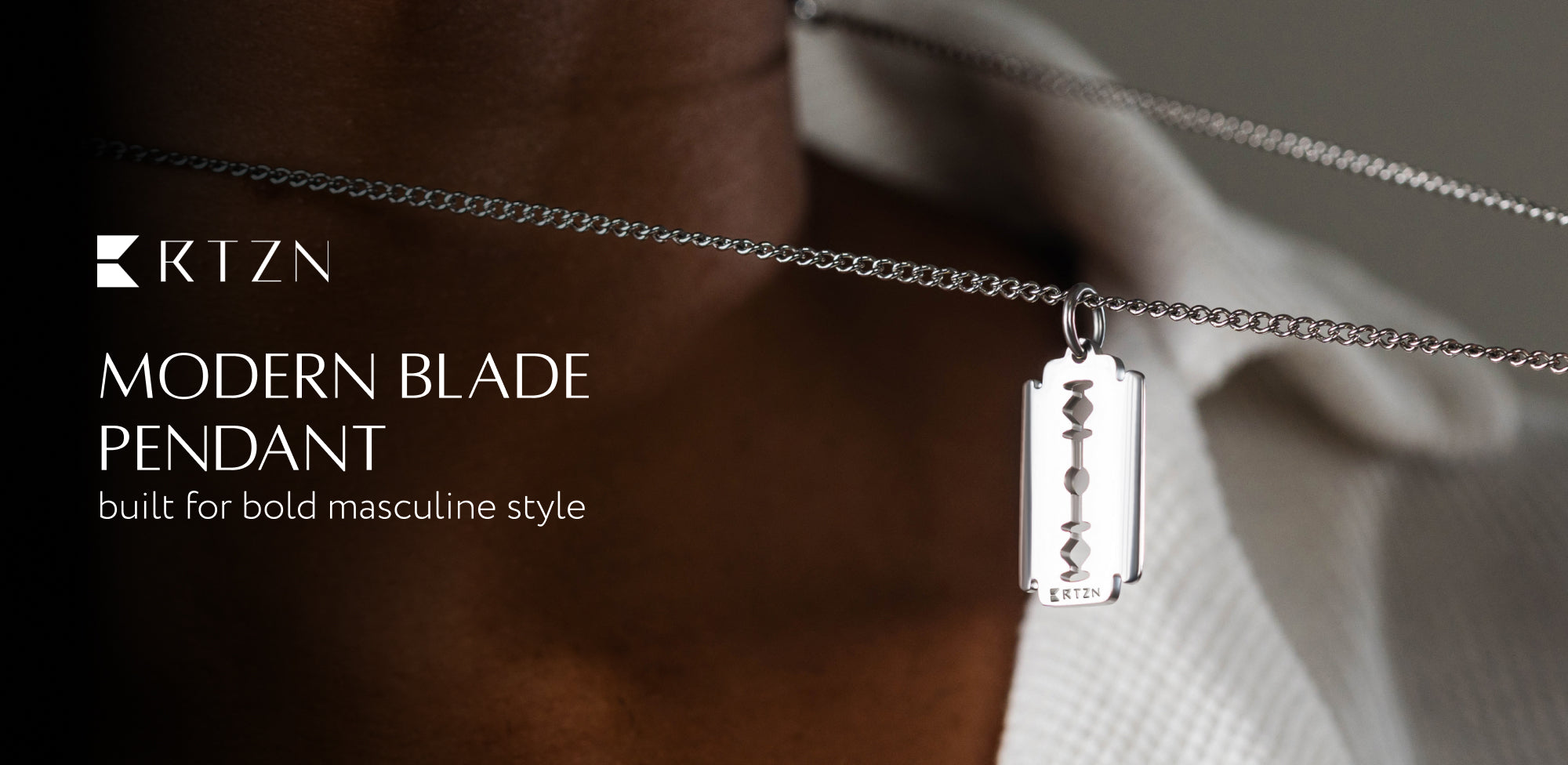 Razor Blade Necklace Meaning Strength Identity | RTZN