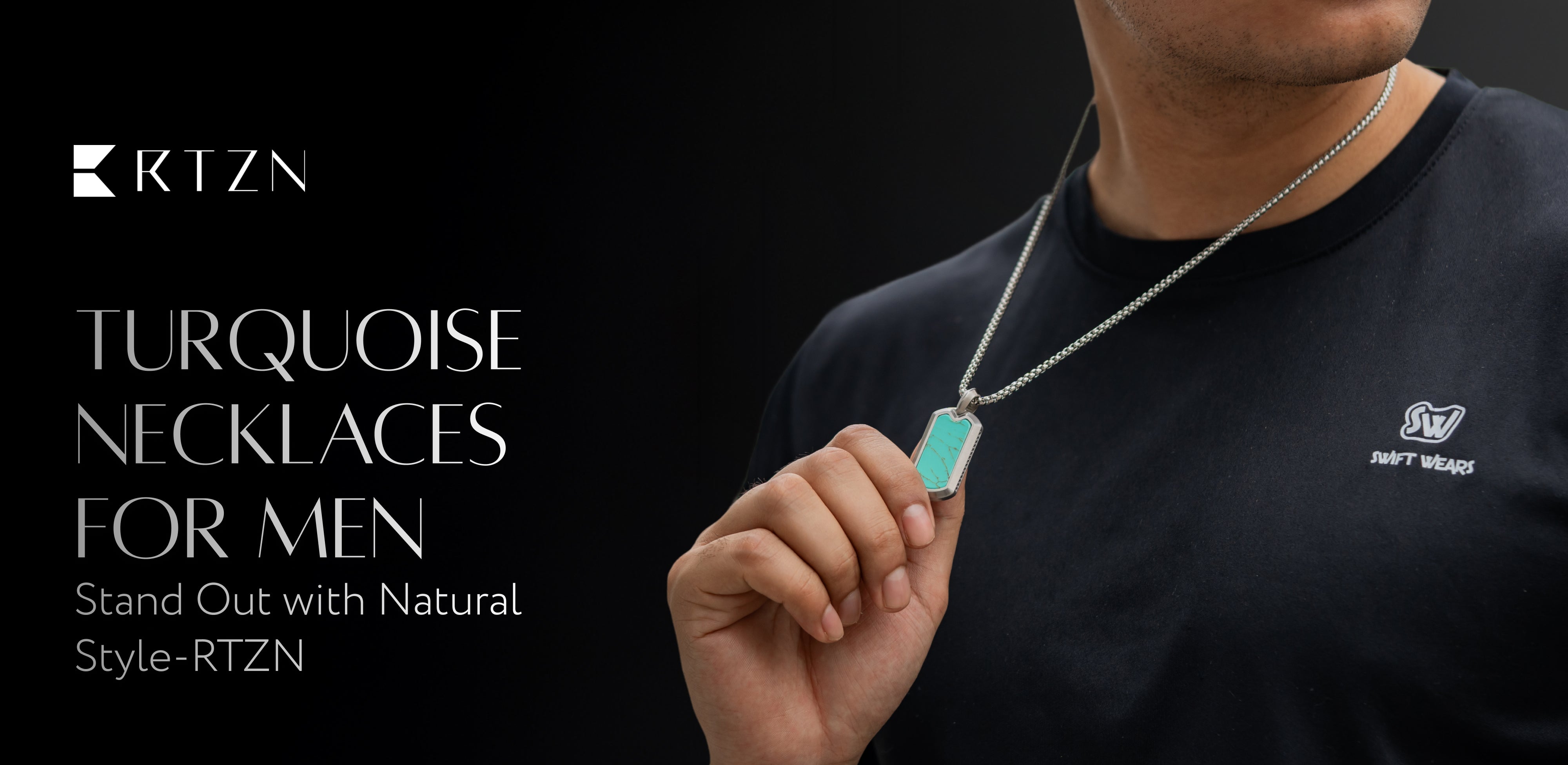 Turquoise Necklaces for Men | Stand Out with Natural Style