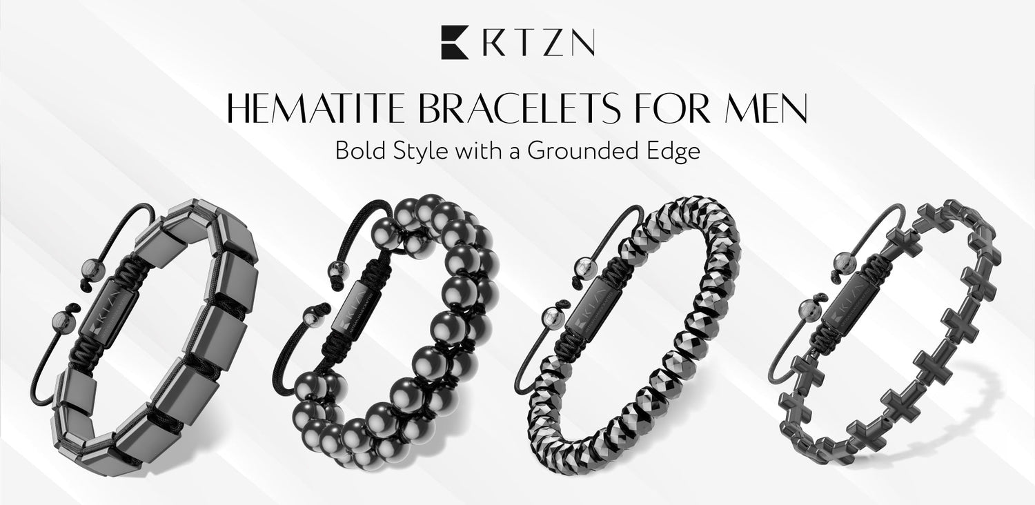 Hematite Bracelets for Men | Bold Style with a Grounded Edge
